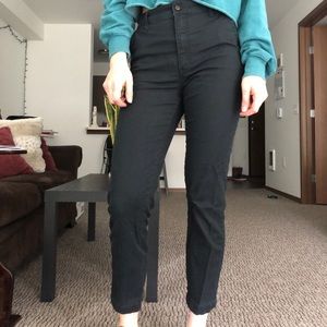 High rise chino pants👖